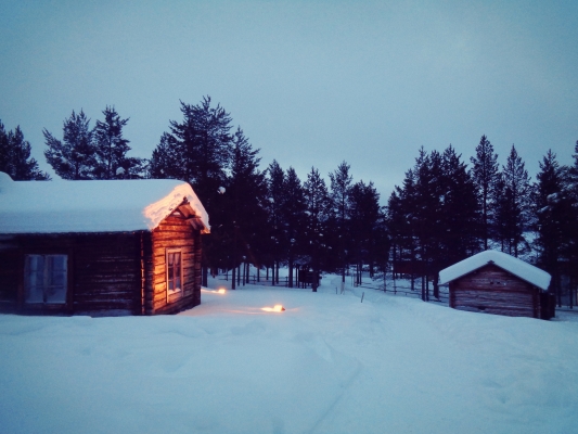 Open air museum. Múzeum Laponcov SIIDA v Inari5